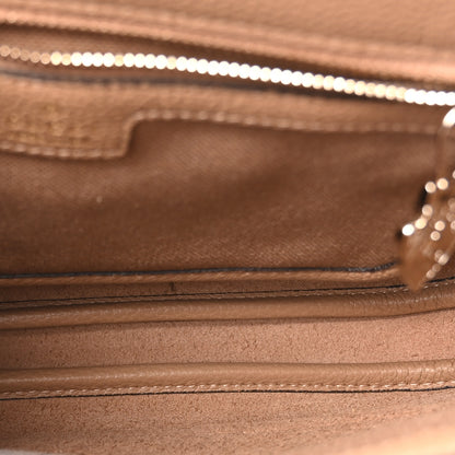 Gucci Grained Calfskin Web Medium Jackie 1961 Hobo Taupe 5 of 10