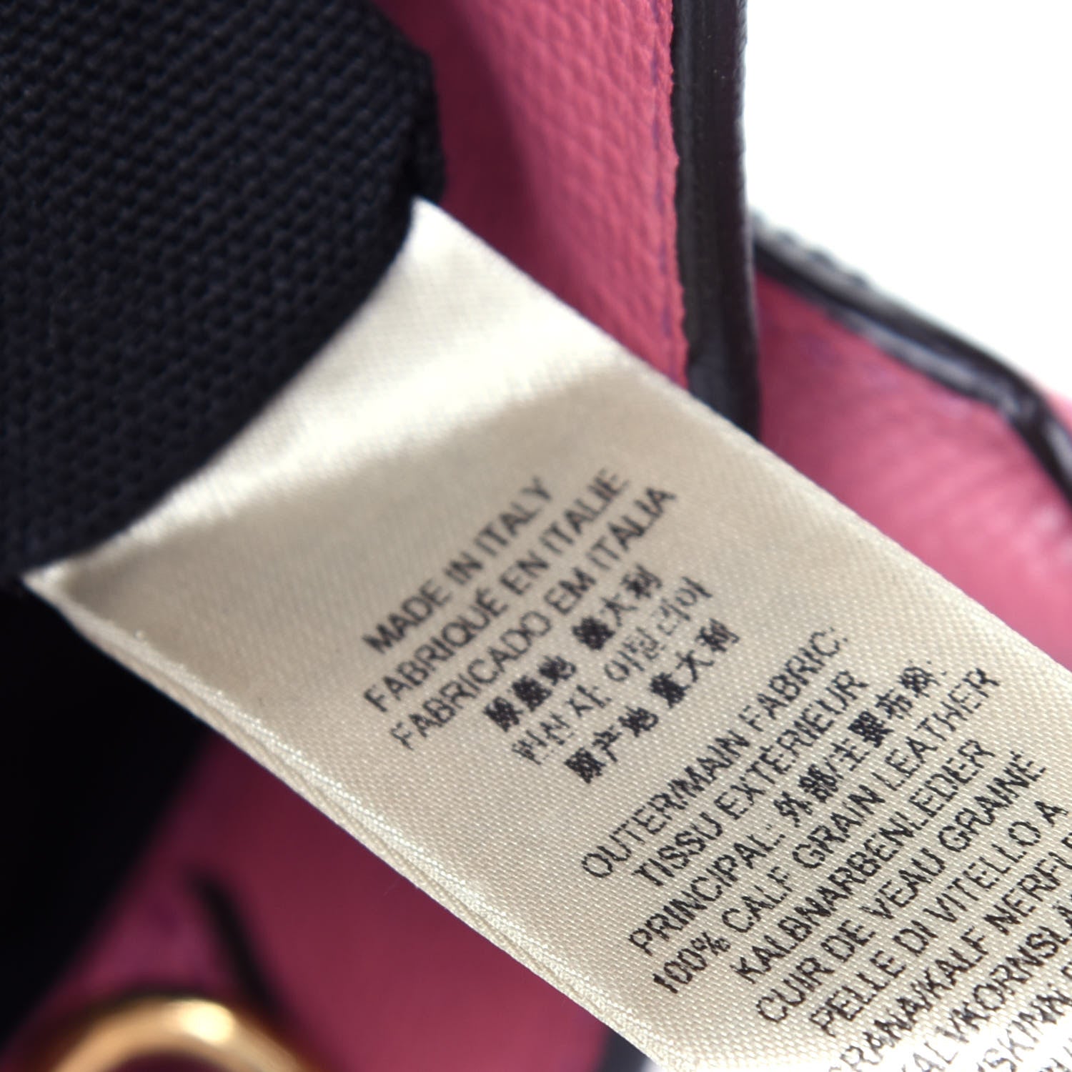 Burberry Grainy Calfskin House Check Small Banner Tote Mauve Pink 8 of 13