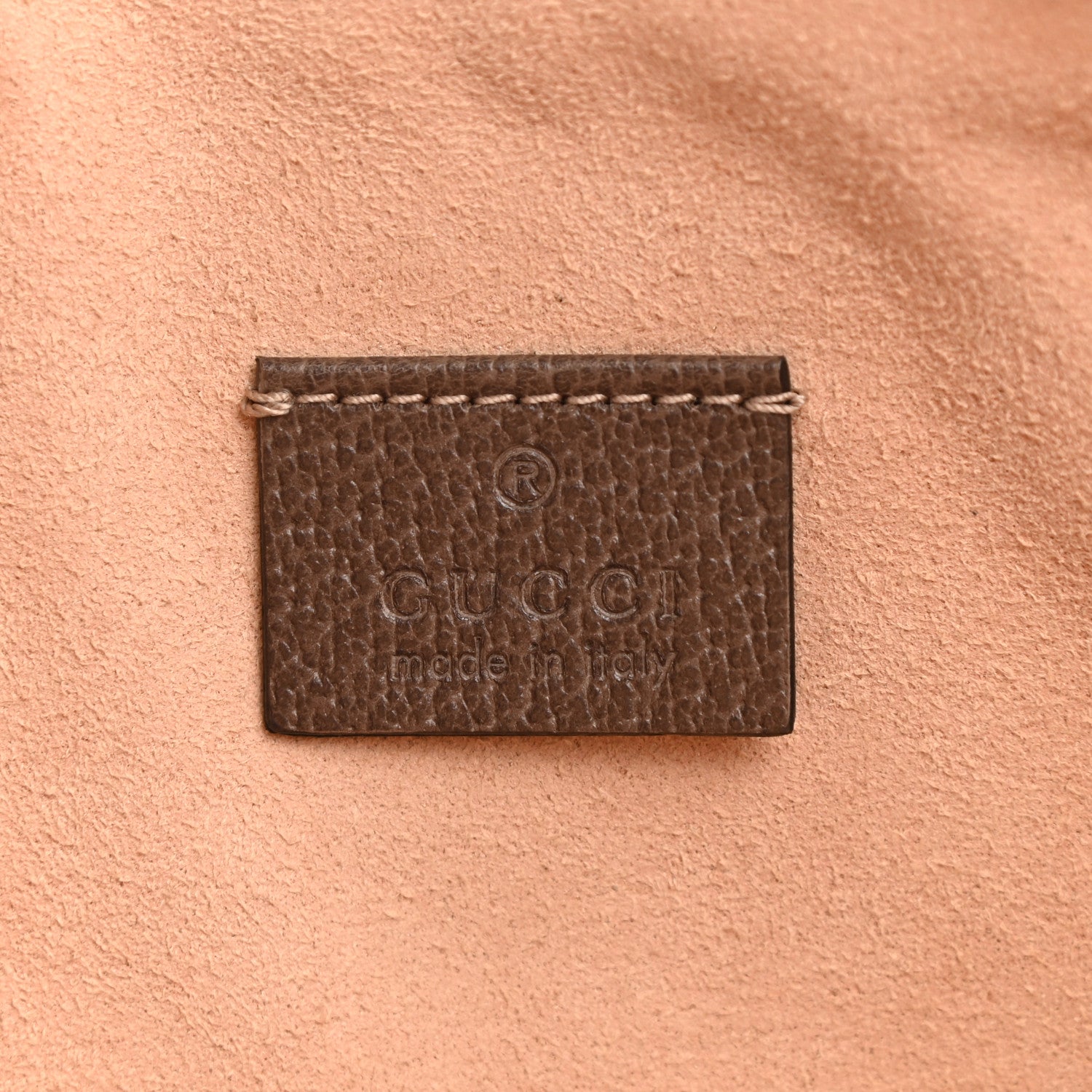 Gucci GG Supreme Monogram Large Ophidia Pouch Clutch Brown 7 of 10