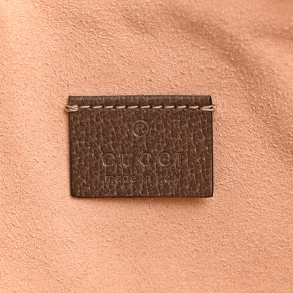 Gucci GG Supreme Monogram Large Ophidia Pouch Clutch Brown 7 of 10