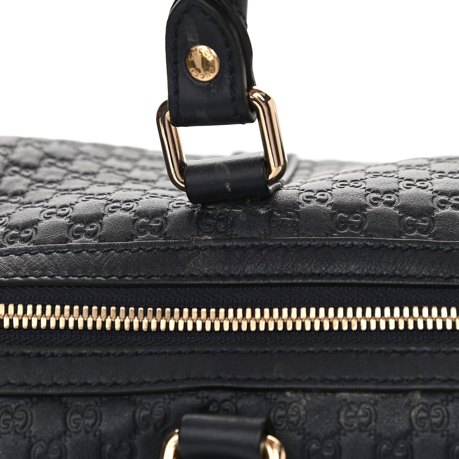 Gucci Microguccissima Medium Boston Navy 9 of 13