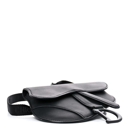 Christian Dior Ultra Matte Calfskin Saddle Belt Bag Black 4 of 12