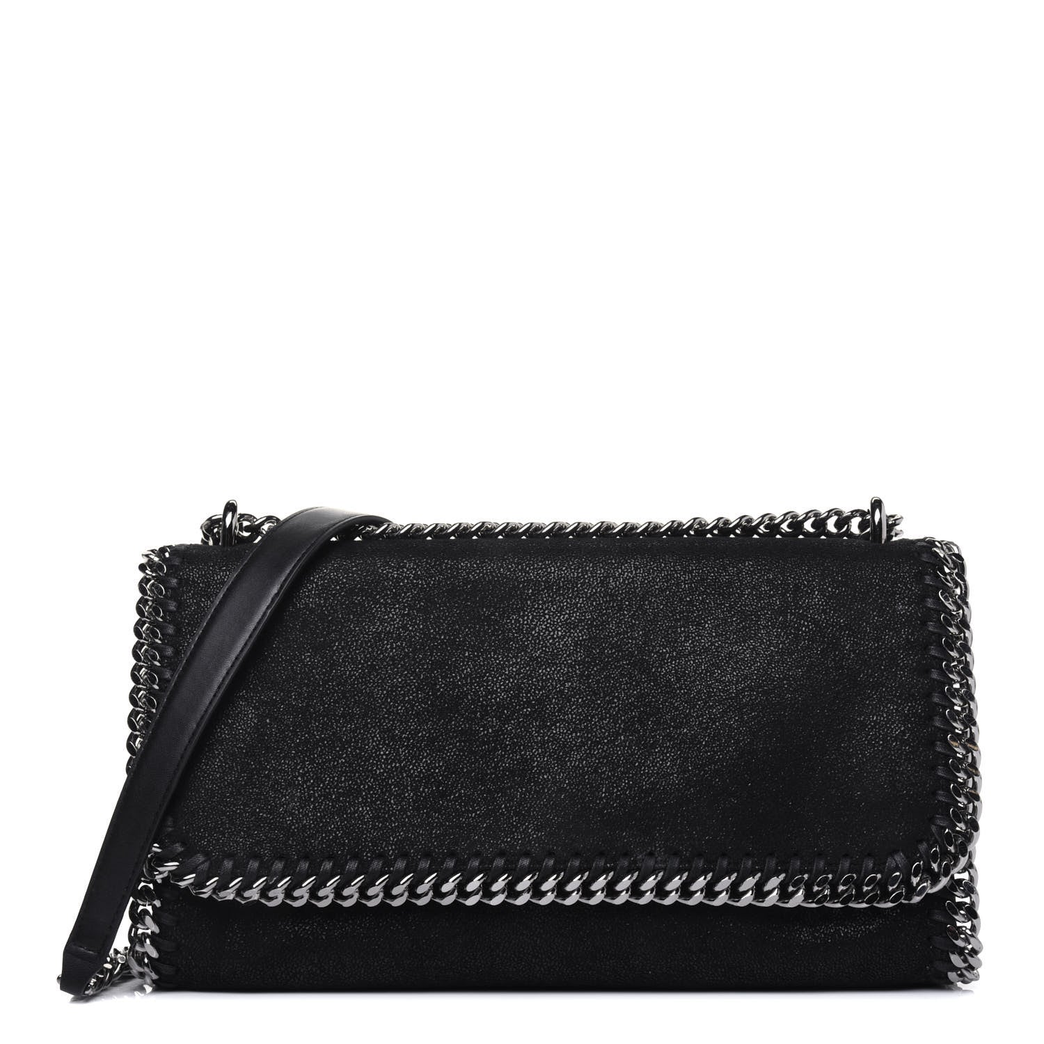 Stella McCartney Shaggy Deer Falabella Crossbody Bag Black 1 of 15