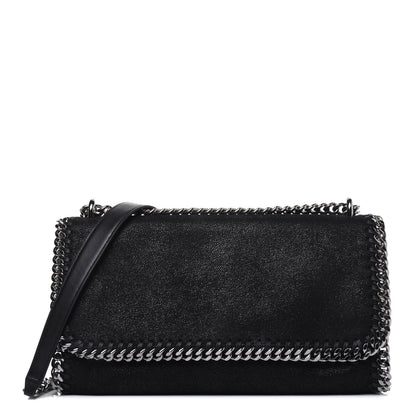 Stella McCartney Shaggy Deer Falabella Crossbody Bag Black 1 of 15