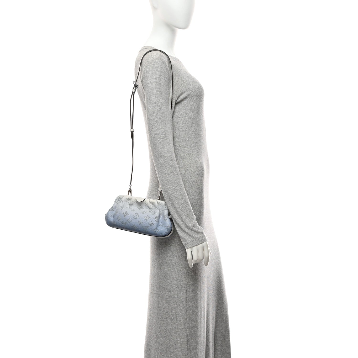 Louis Vuitton Mahina Degrade Scala Mini Pouch Bleu 2 of 9