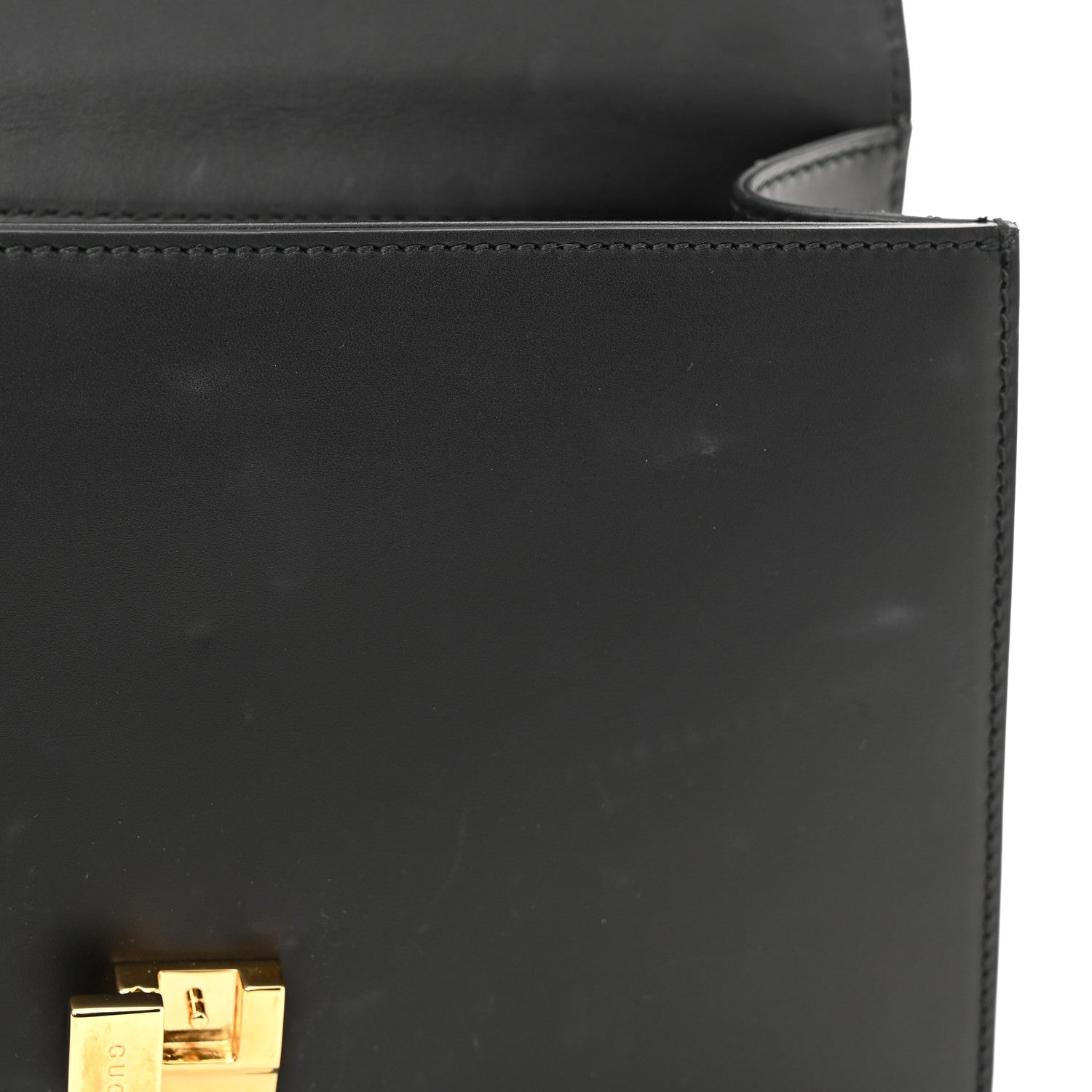 Gucci Calfskin Small Sylvie Shoulder Bag Black 13 of 14