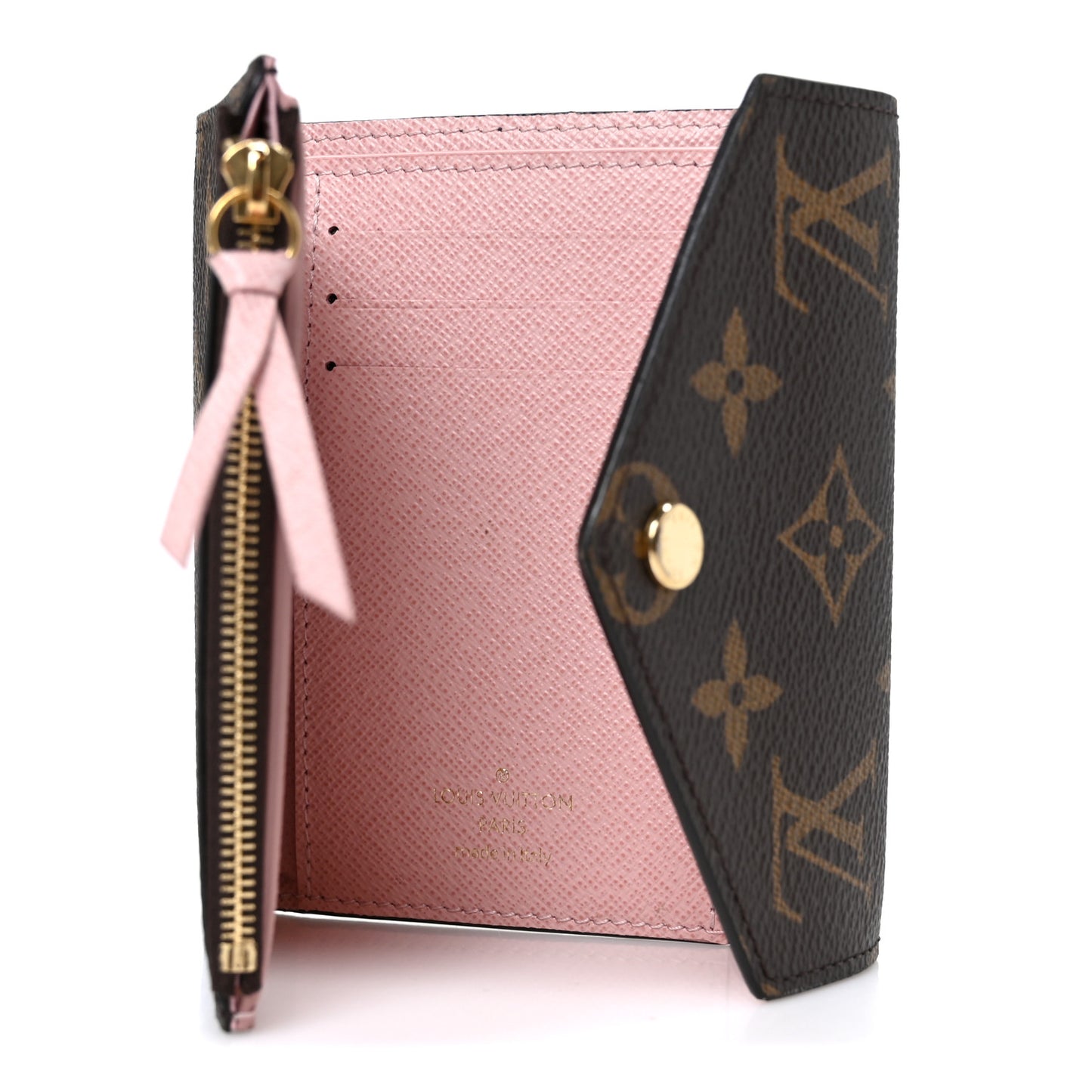 Monogram Victorine Wallet Rose Ballerine