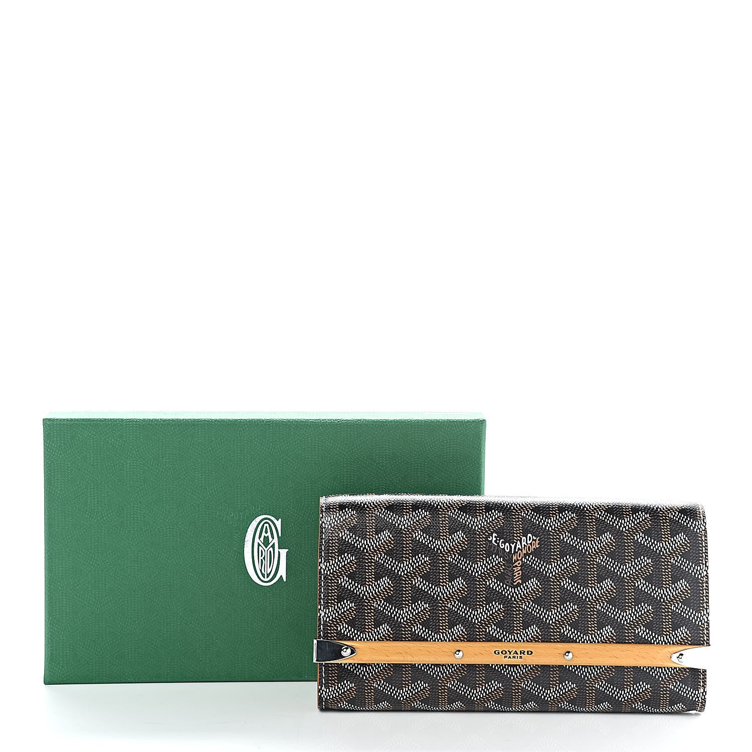 Goyard Goyardine Monte Carlo Mini Phone Case Black 8 of 8