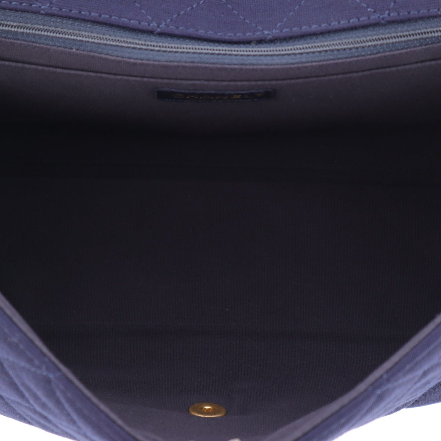 Jersey Quilted XL Jumbo Flap Navy