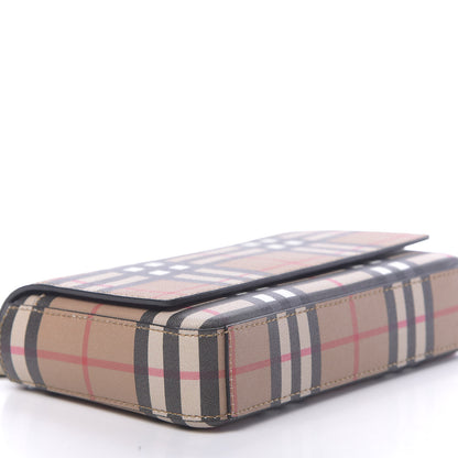 Burberry House Check Tartan Mix Hampshire Crossbody 7 of 9