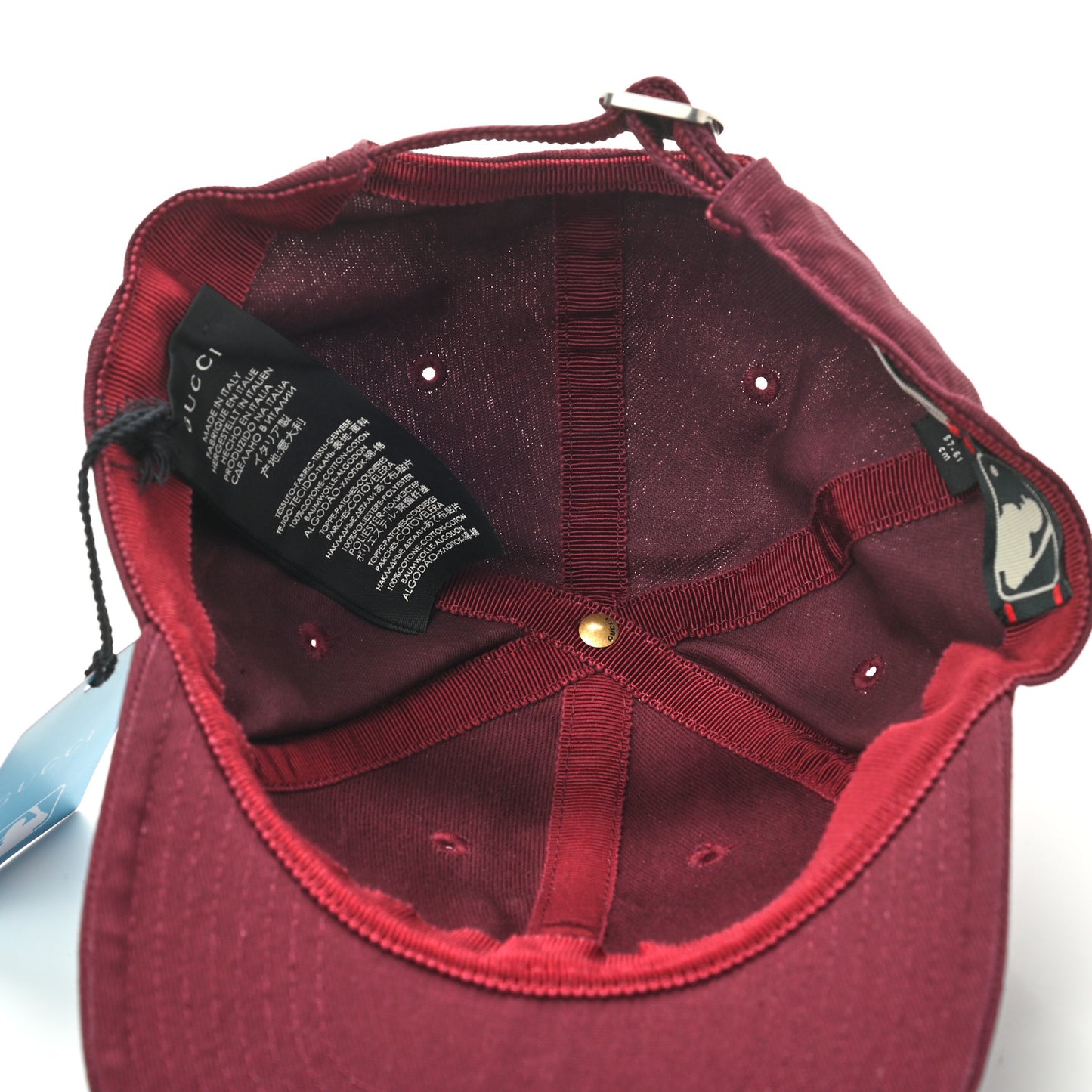 X MLB Cotton NY Yankees Baseball Hat 57-61 Lacquer