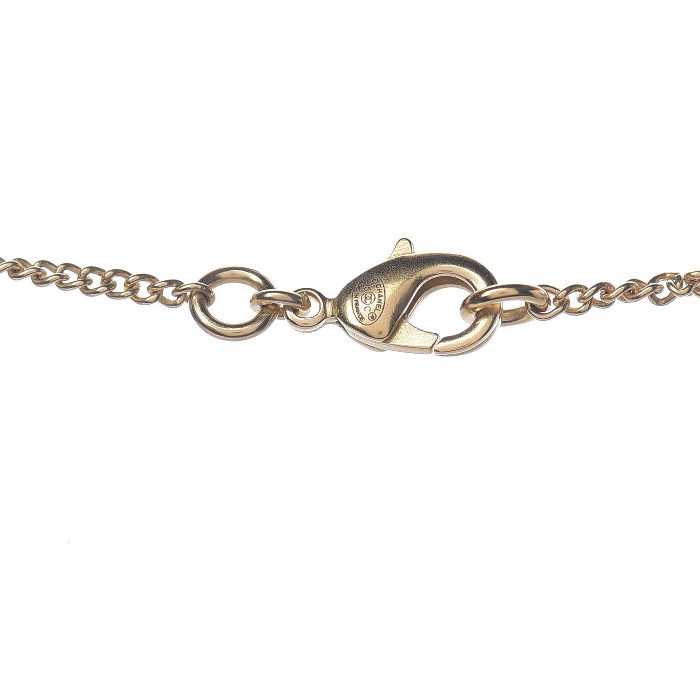 CC Necklace Matte Gold