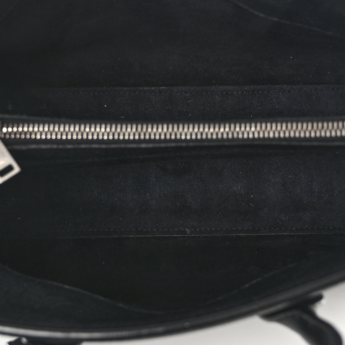 Grained Calfskin Baby Sac De Jour Souple Black