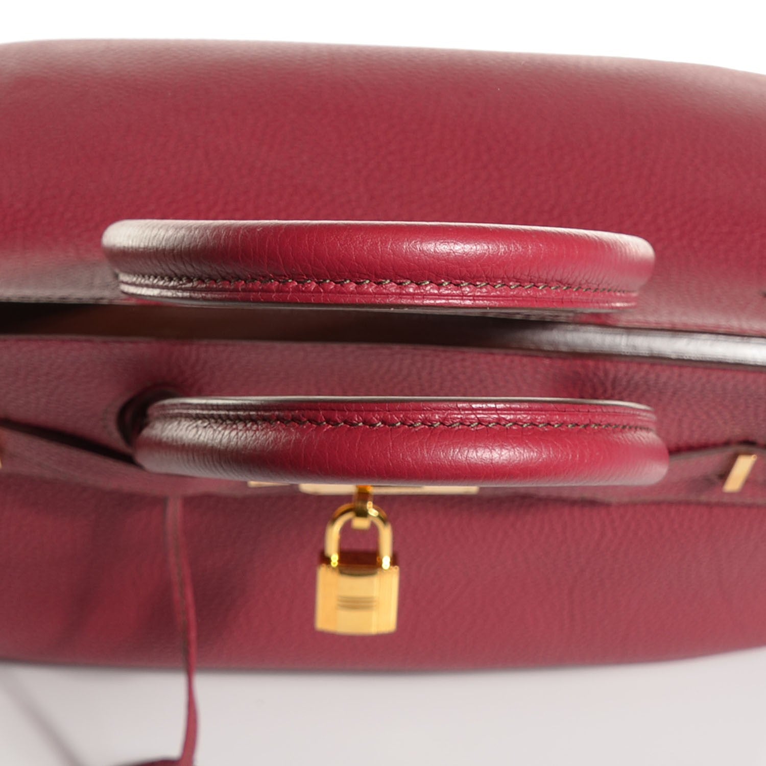 Hermes Togo Eclat Horseshoe Birkin 35 Rubis Vert Veronese 13 of 30