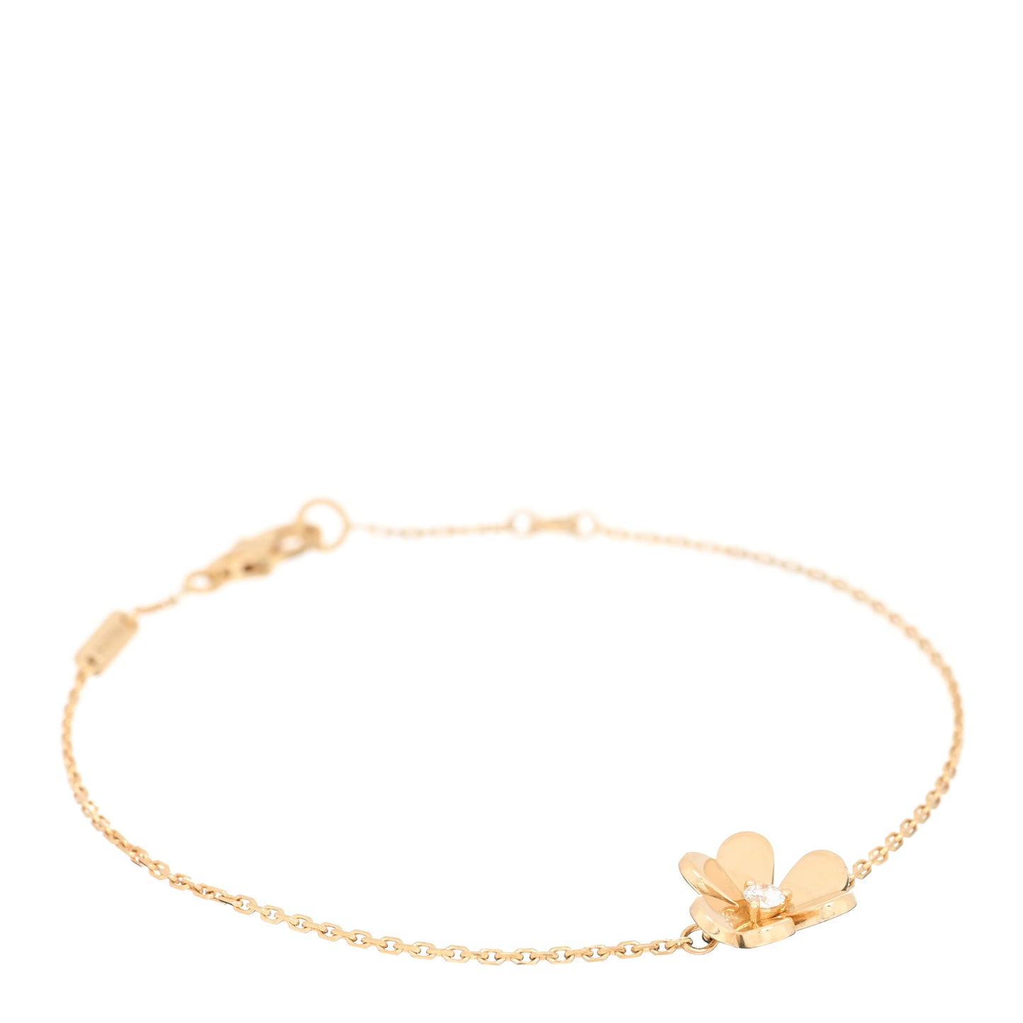 18K Yellow Gold Diamond Mini Frivole Bracelet