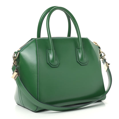 Givenchy Shiny Lord Calfskin Small Antigona Emerald 3 of 13
