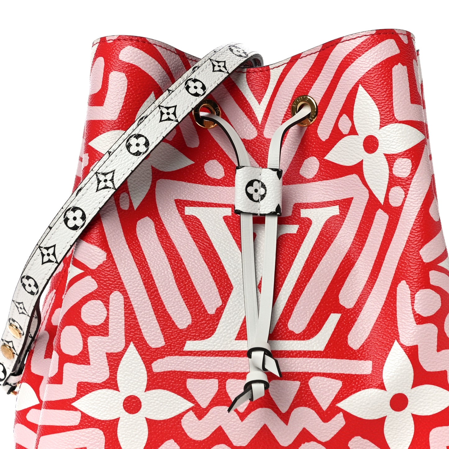 Monogram Giant Crafty NeoNoe MM Rouge Rose Creme