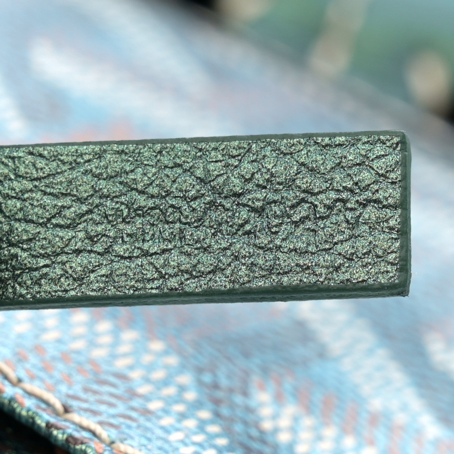 Goyard Iridescent Goyardine Saint Louis GM Pearly Green 8 of 11