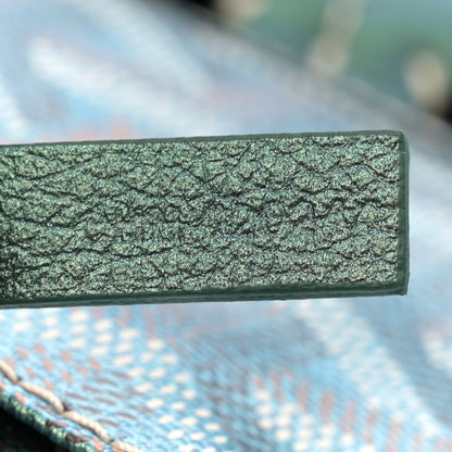 Goyard Iridescent Goyardine Saint Louis GM Pearly Green 8 of 11