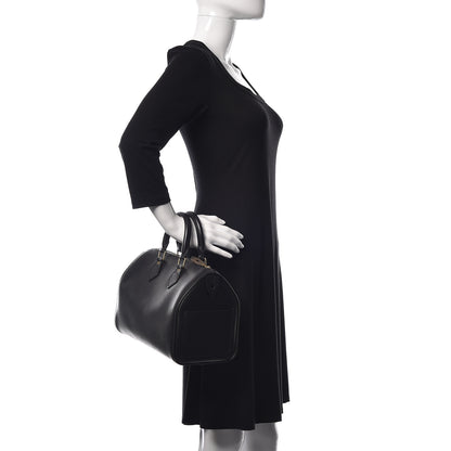 Louis Vuitton Epi Speedy 25 Black 2 of 10