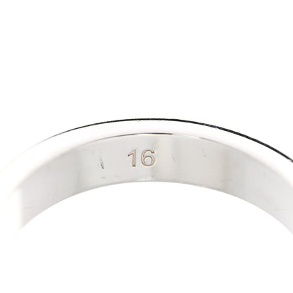 Gucci Sterling Silver Trademark Heart Ring 56 7.5 5 of 5