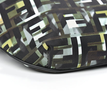 Fendi Nylon CamouFF Belt Bag Black Multicolor 8 of 9