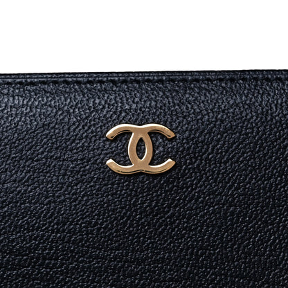 Chanel Goatskin CC Bi-Fold Wallet Black 10 of 11