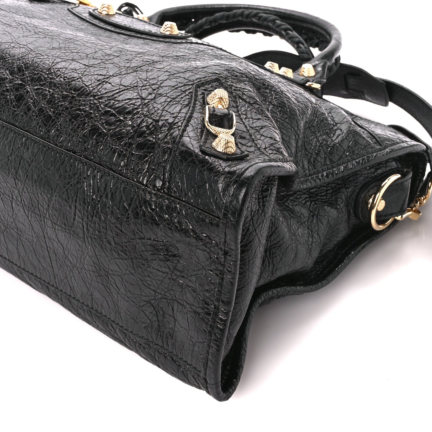 Agneau Giant 12 Gold Hardware City Black