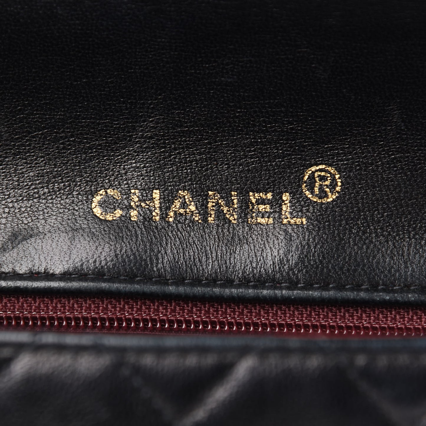 Lambskin Quilted Mini Square Flap Bag Black