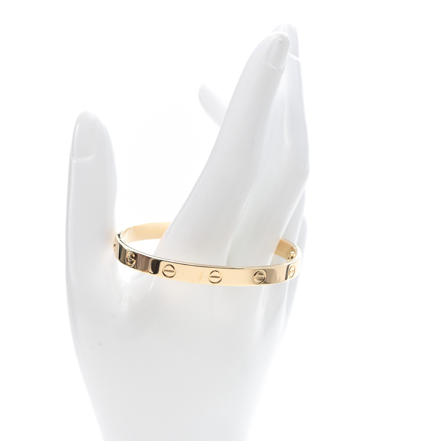 Cartier 18K Yellow Gold LOVE Bracelet 17 2 of 7