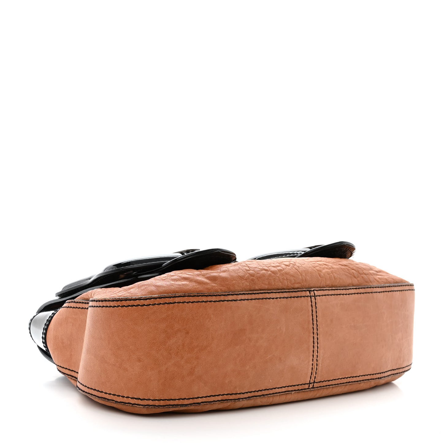 Nappa Patent B Bag Osso Black