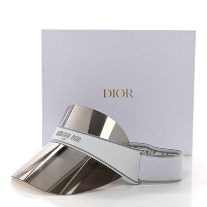 Christian Dior Mirrored DiorClub1 Sun Visor Grey 9 of 9