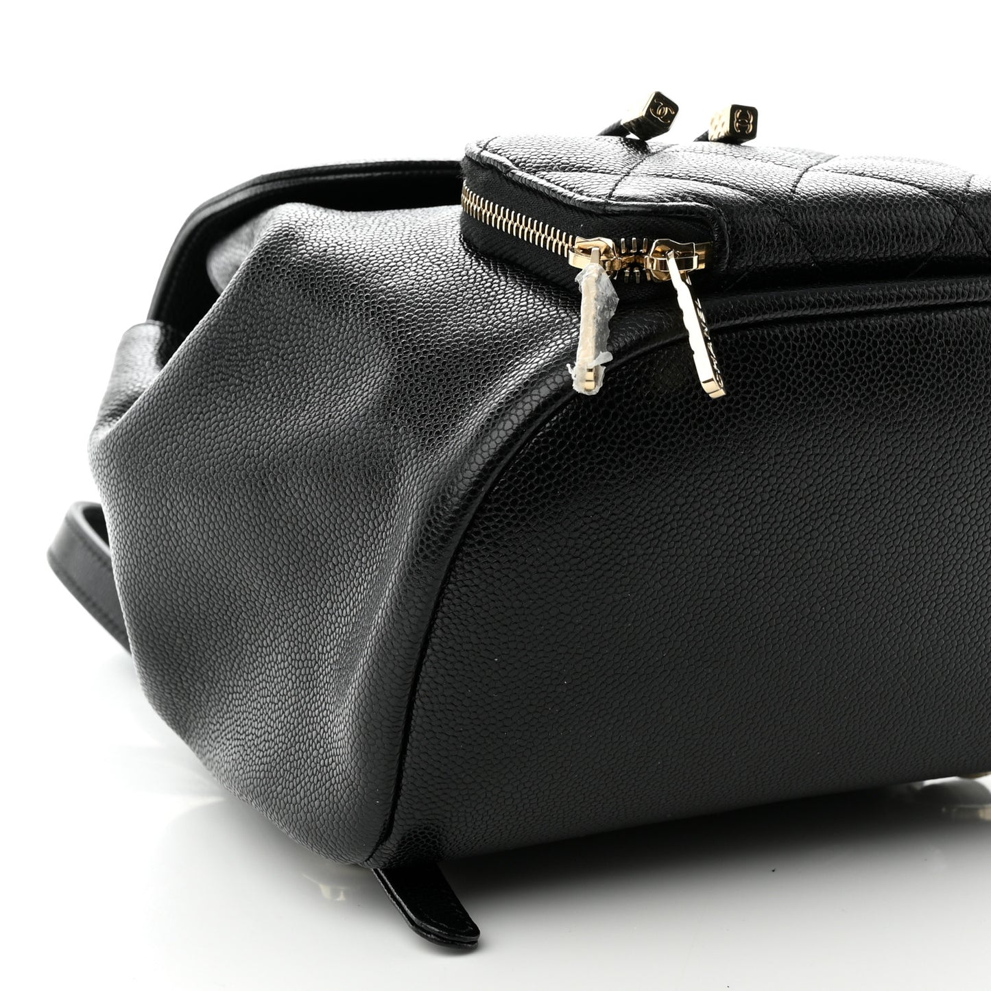 Caviar Quilted Mini Business Affinity Backpack Black