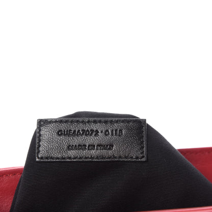 Saint Laurent Calfskin Y Quilted Monogram Toy Loulou Crossbody Bag New Lipstick 10 of 12