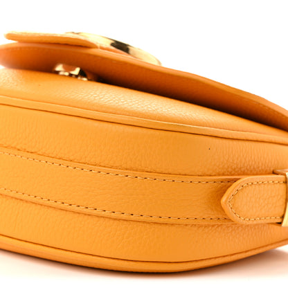 Louis Vuitton Grained Calfskin LV Pont 9 Soft PM Sunbeam 9 of 11
