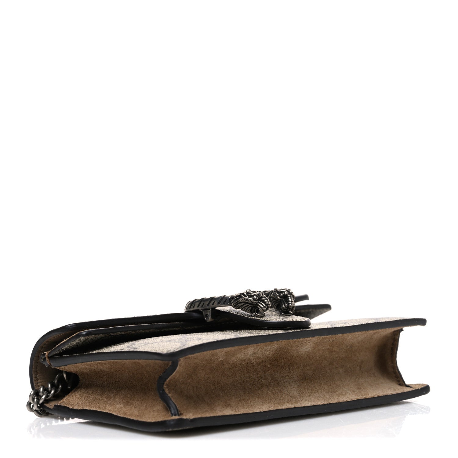 Gucci GG Supreme Monogram Super Mini Dionysus Shoulder Bag Taupe 4 of 10