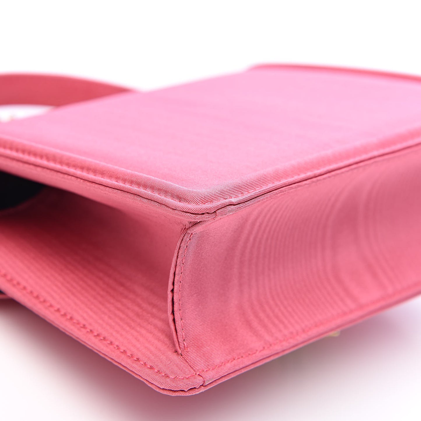Silk Small Devotion Envelope Top Handle Bag Pink