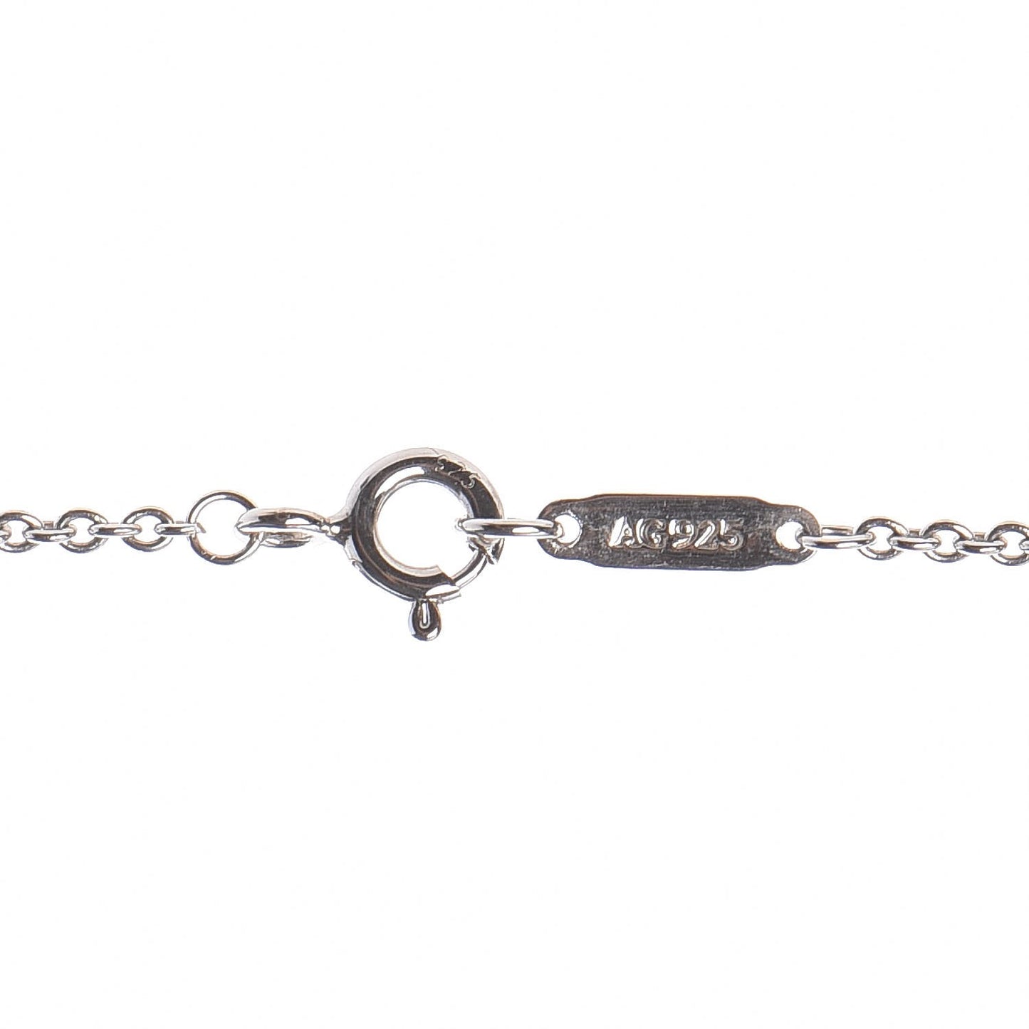 Sterling Silver Diamond Blossom Key Pendant Necklace