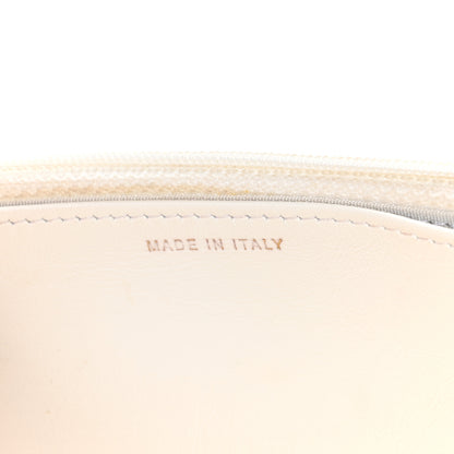Chanel Caviar Quilted Boy Wallet On Chain WOC White 7 of 12
