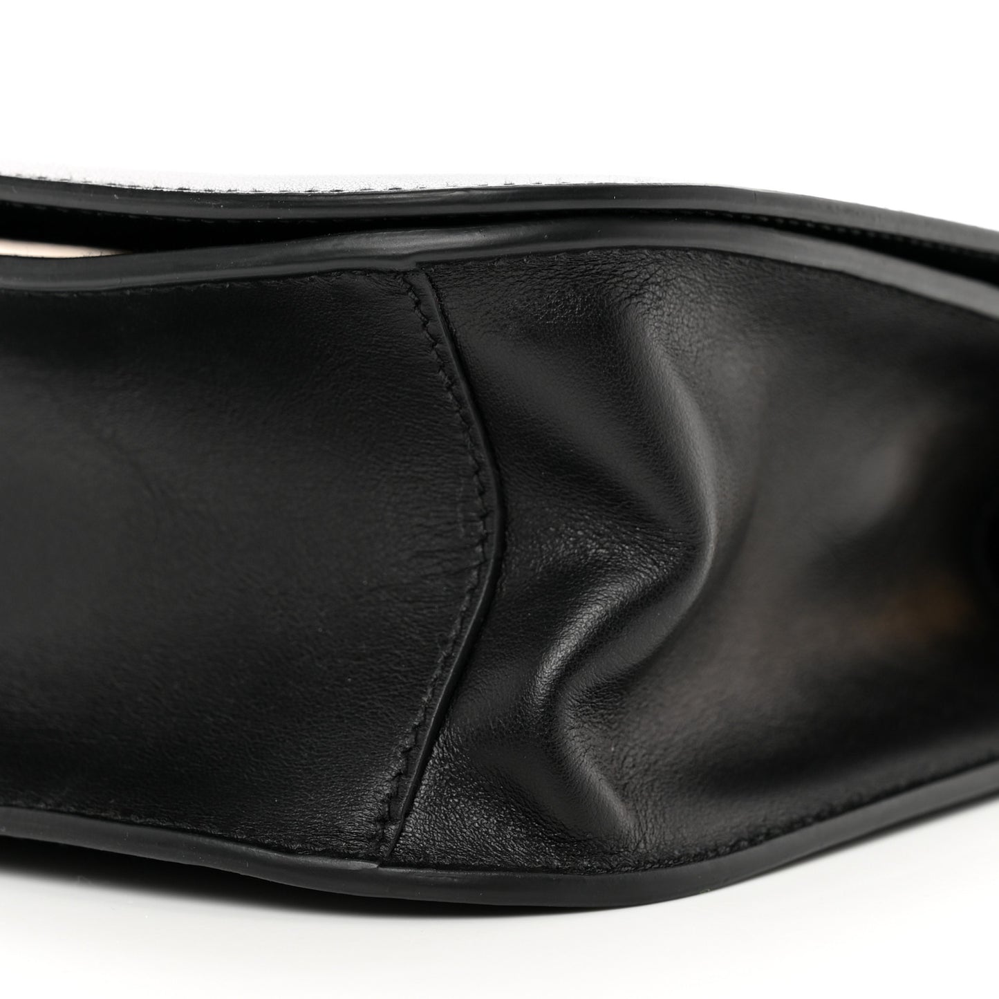 City Calf Pionniere Saddle Bag Black