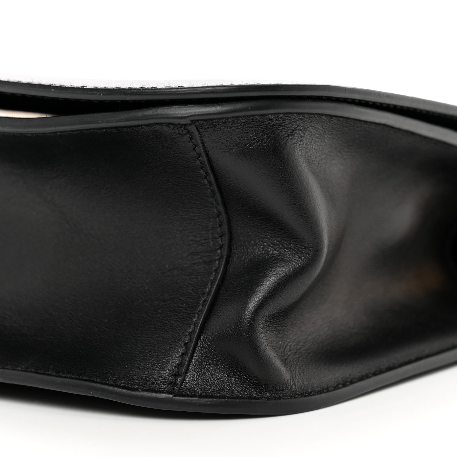 Prada City Calf Pionniere Saddle Bag Black 8 of 8