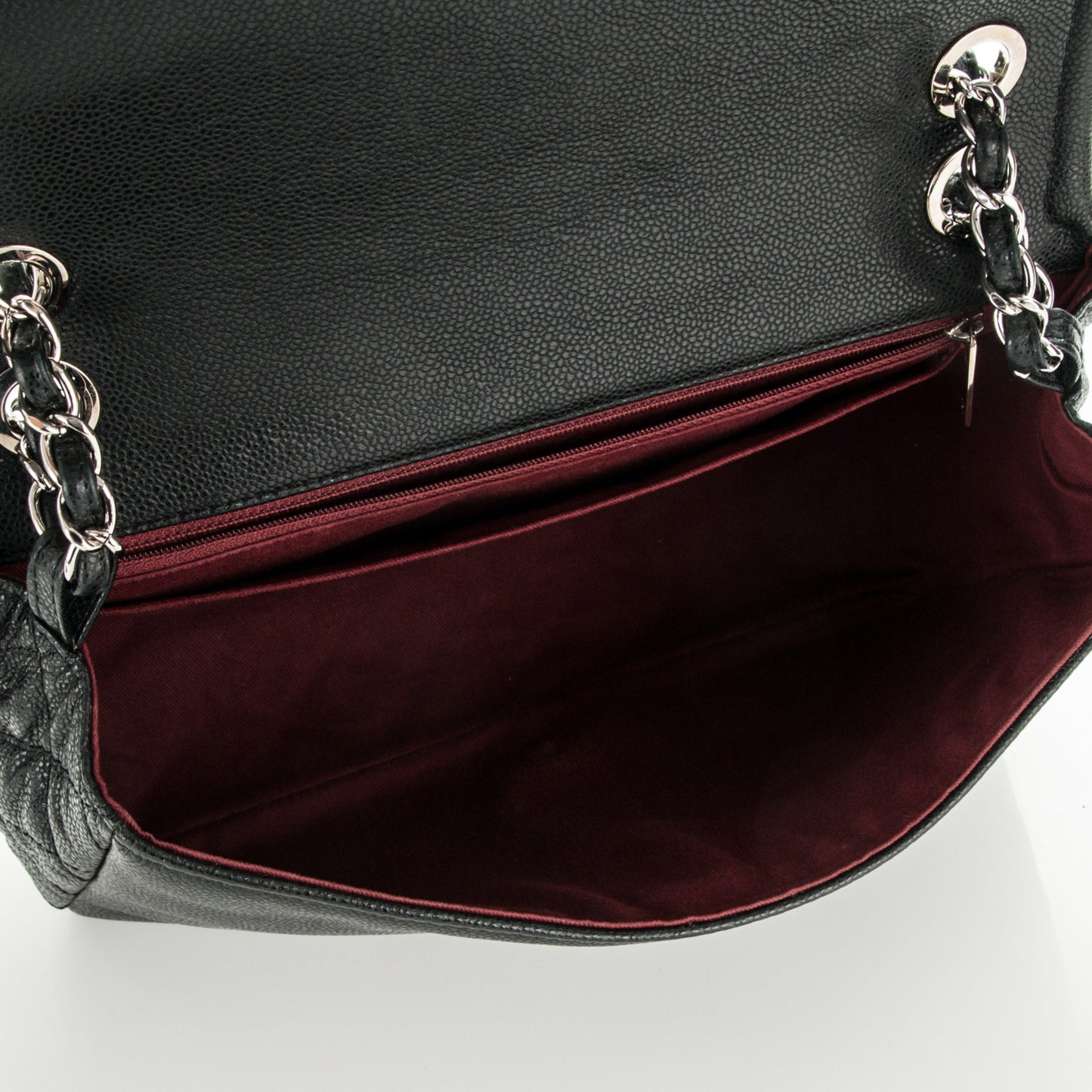 Caviar Timeless Large Flap Bag Black
