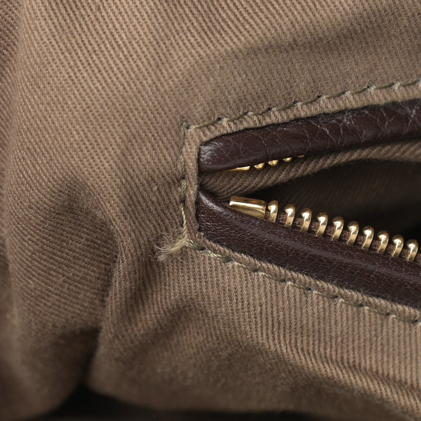 Calfskin Large Marcie Satchel Truffle
