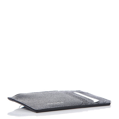 Saint Laurent Grained Calfskin 5 Fragments Zip Pouch Card Holder Black 4 of 10