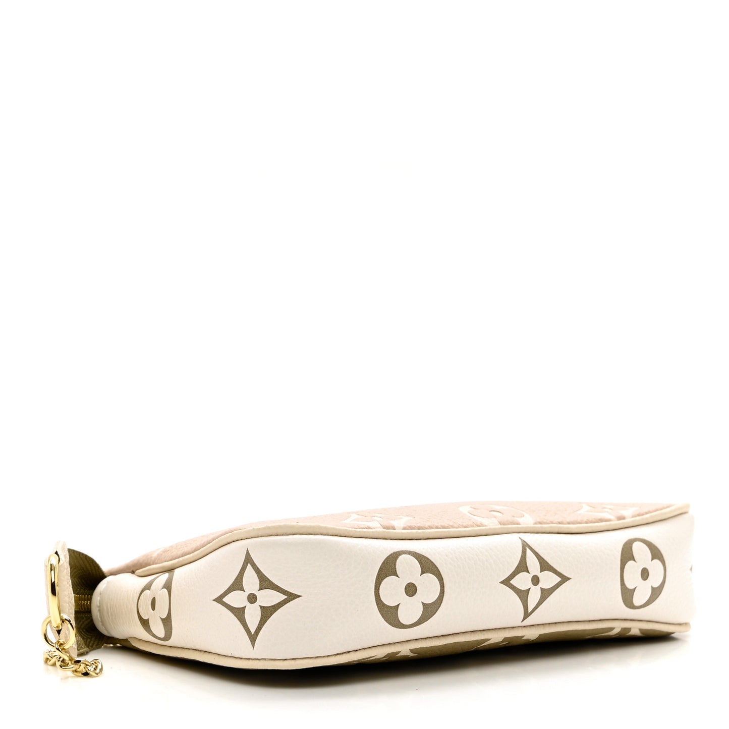 Empreinte Spring in the City Mini Pochette Accessories Kaki Beige Cream
