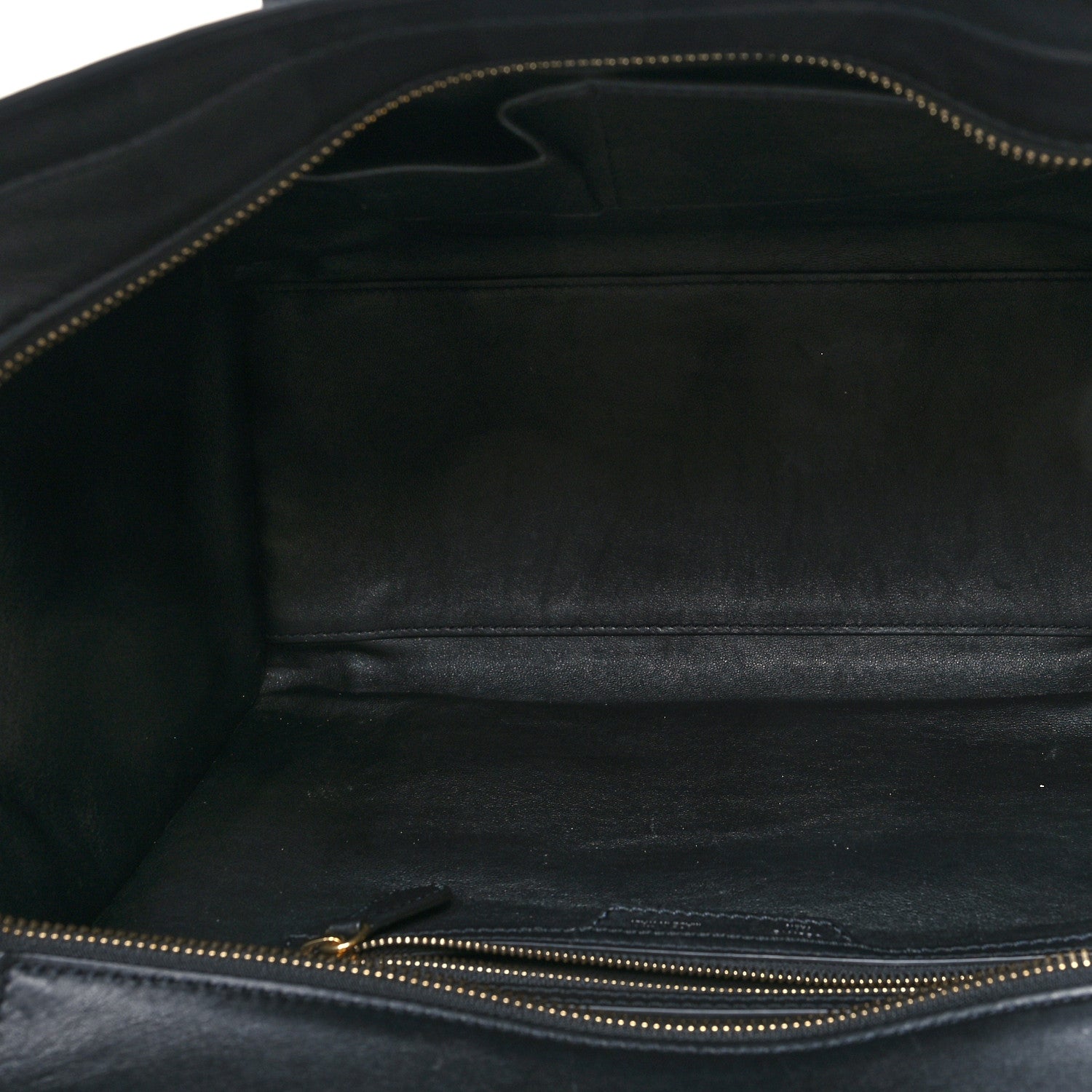 Celine Smooth Calfskin Shoulder Luggage Black 4 of 13