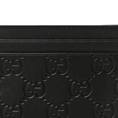 Gucci Guccissima Card Holder Black 7 of 9