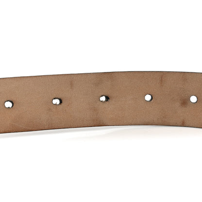 Chanel Calfskin Belt 95 38 Black 3 of 7