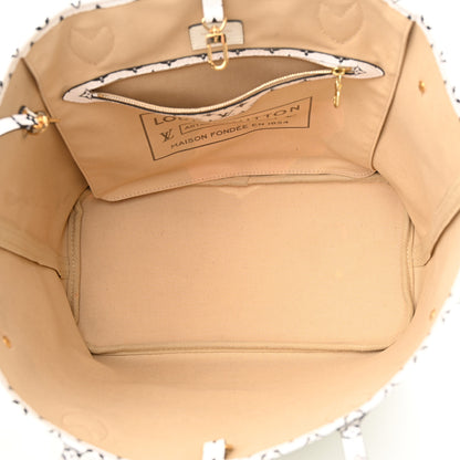 Louis Vuitton Monogram Giant Neverfull MM Kaki 7 of 17