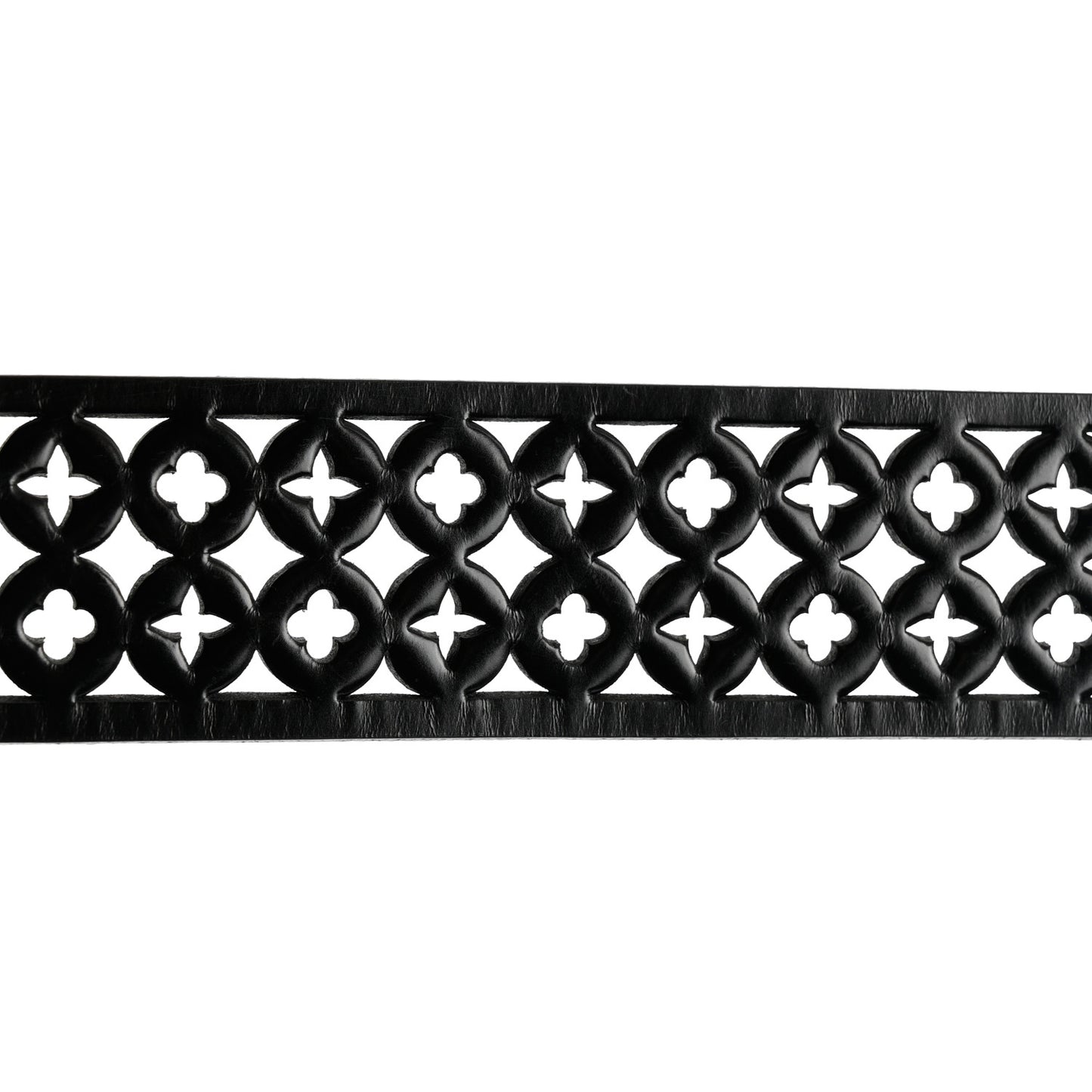 Calfskin Perforated Laser Cut Belt 80 32 Black
